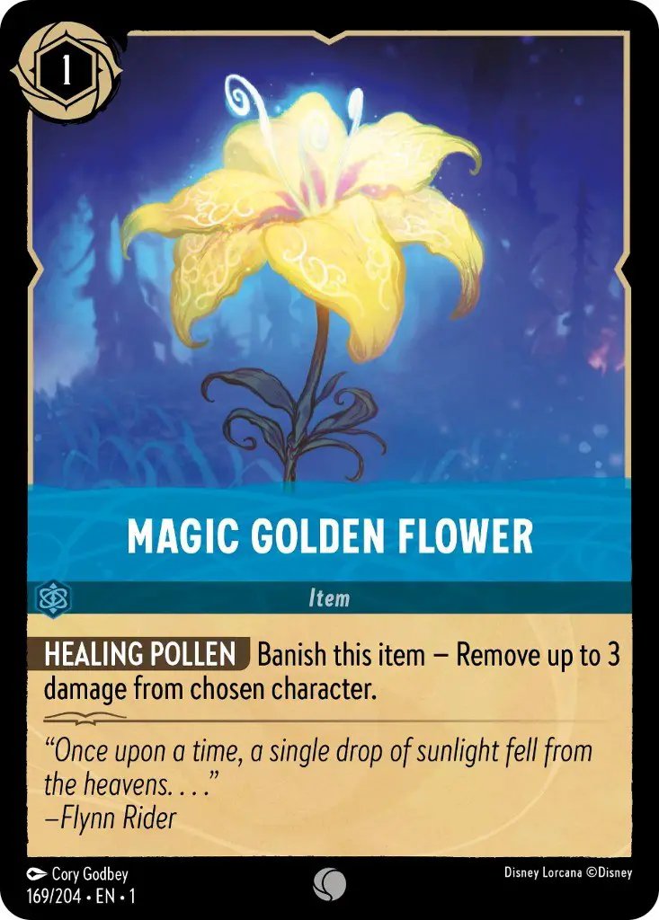 Magic Golden Flower (169/204) - The First Chapter Cold Foil