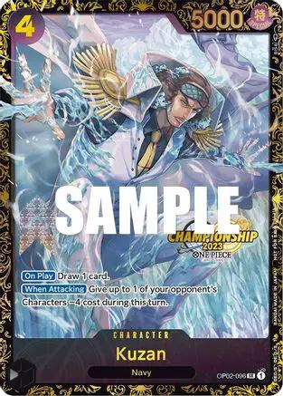 Kuzan (Championship 2023) (OP02-096) - One Piece Promotion Cards Foil