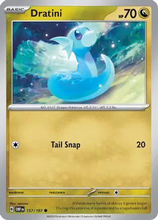 Dratini 157/197 - SV03 Obsidian Flames