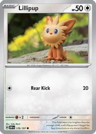 Lillipup 170/197 - SV03 Obsidian Flames