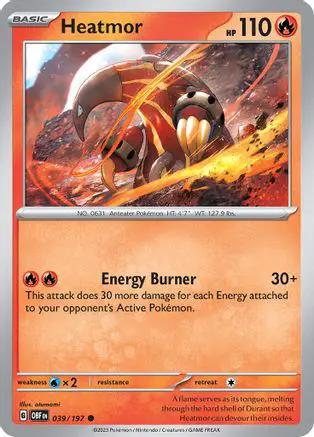 Heatmor 039/197 - SV03 Obsidian Flames