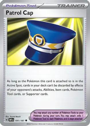 Patrol Cap 191/197 - SV03 Obsidian Flames Reverse Holofoil