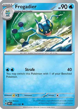 Frogadier 057/197 - SV03 Obsidian Flames Reverse Holofoil