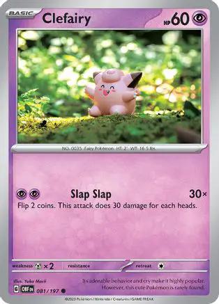 Clefairy 081/197 - SV03 Obsidian Flames