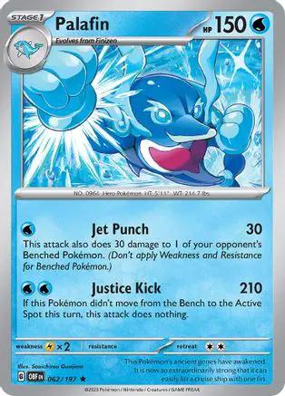 Palafin 062/197 - SV03 Obsidian Flames Reverse Holofoil