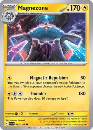 Magnezone 065/197 - SV03 Obsidian Flames Reverse Holofoil