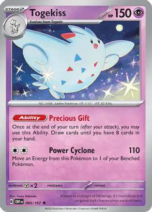 Togekiss 085/197 - SV03 Obsidian Flames