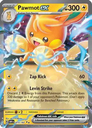 Pawmot ex 073/197 - SV03 Obsidian Flames Holofoil