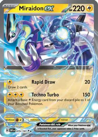 Miraidon ex 079/197 - SV03 Obsidian Flames Holofoil