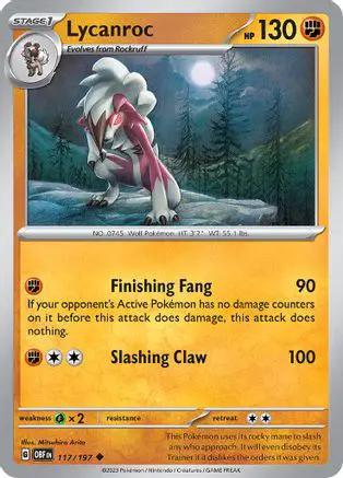 Lycanroc 117/197 - SV03 Obsidian Flames