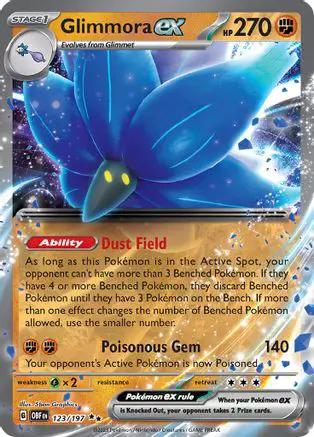 Glimmora ex 123/197 - SV03 Obsidian Flames Holofoil
