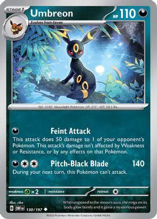 Umbreon 130/197 - SV03 Obsidian Flames