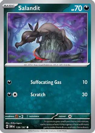 Salandit 139/197 - SV03 Obsidian Flames