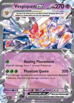 Vespiquen ex 096/197 - SV03 Obsidian Flames Holofoil