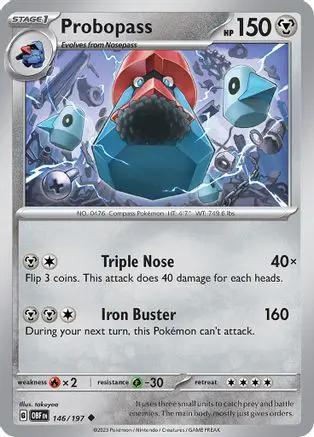 Probopass 146/197 - SV03 Obsidian Flames Reverse Holofoil