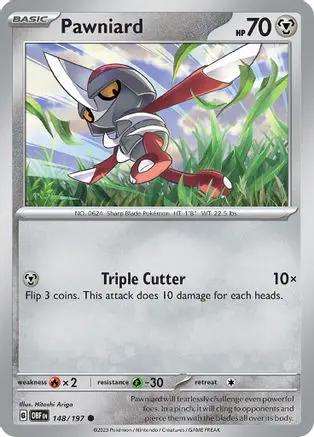 Pawniard 148/197 - SV03 Obsidian Flames Reverse Holofoil