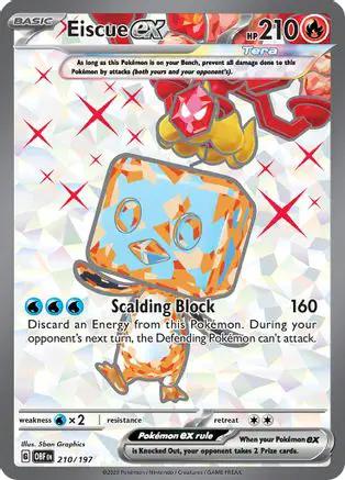 Eiscue ex 210/197 - SV03 Obsidian Flames Holofoil