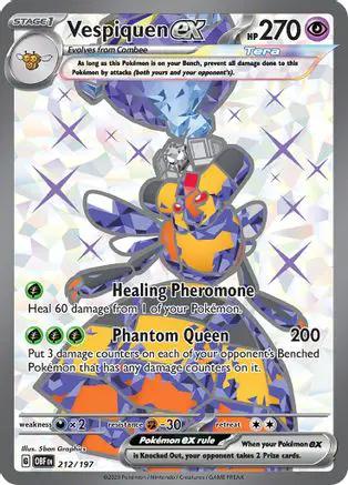 Vespiquen ex 212/197 - SV03 Obsidian Flames Holofoil