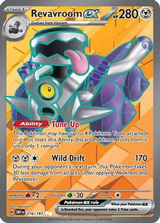 Revavroom ex 216/197 - SV03 Obsidian Flames Holofoil