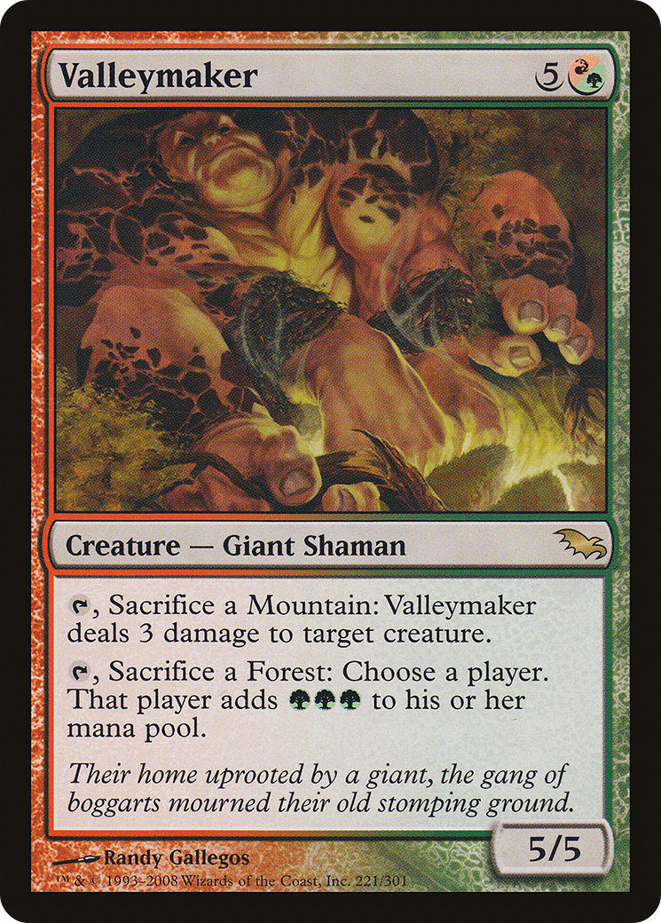 Valleymaker (SHM-221) - Shadowmoor Foil