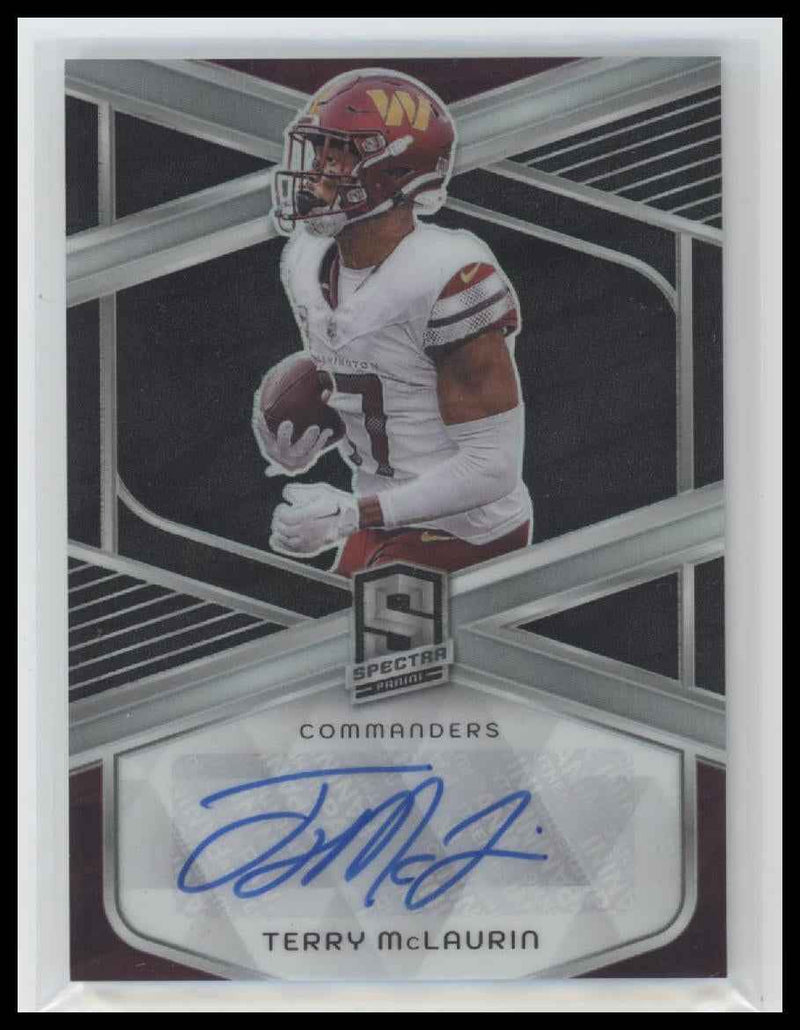 2024 Panini Spectra Signatures Terry McLaurin #/199 Auto #SIG-TMN