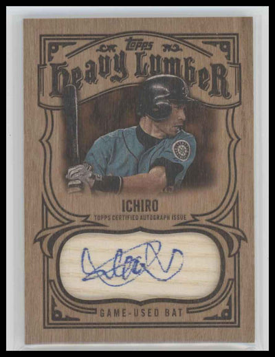 2026 Topps Heavy Lumber Autograph Relics Ichiro #HLAR-12