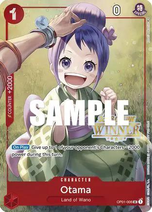Otama (Online Regional 2023) [Winner] (OP01-006) - One Piece Promotion Cards Foil