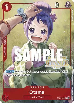 Otama (Offline Regional 2023) [Winner] (OP01-006) - One Piece Promotion Cards Foil