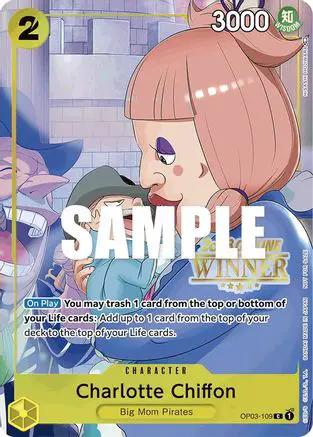 Charlotte Chiffon (Offline Regional 2023) [Winner] (OP03-109) - One Piece Promotion Cards Foil