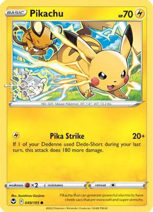 Pikachu (Holiday Calendar) 049/195 - Miscellaneous Cards & Products Holofoil