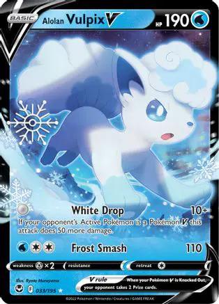 Alolan Vulpix V (Holiday Calendar) 033/195 - Miscellaneous Cards & Products Holofoil