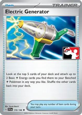 Electric Generator 170/198 - Prize Pack Series Cards Holofoil