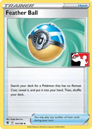 Feather Ball 141/189 - Prize Pack Series Cards Holofoil