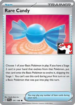 Rare Candy 191/198 - Prize Pack Series Cards Holofoil