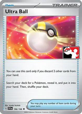 Ultra Ball 196/198 - Prize Pack Series Cards Holofoil