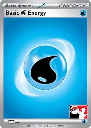 Basic Water Energy 003 - Prize Pack Series Cards Holofoil