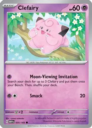 Clefairy 035/165 - SV Scarlet & Violet 151 Reverse Holofoil
