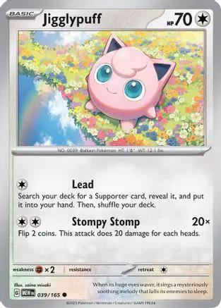 Jigglypuff 039/165 - SV Scarlet & Violet 151
