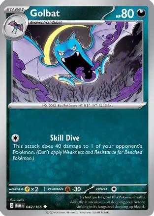 Golbat 042/165 - SV Scarlet & Violet 151
