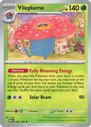 Vileplume 045/165 - SV Scarlet & Violet 151 Holofoil