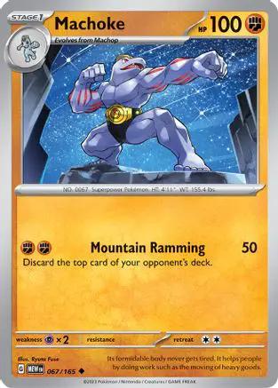 Machoke 067/165 - SV Scarlet & Violet 151
