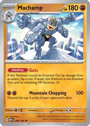 Machamp 068/165 - SV Scarlet & Violet 151 Reverse Holofoil
