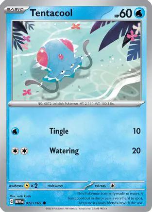 Tentacool 072/165 - SV Scarlet & Violet 151