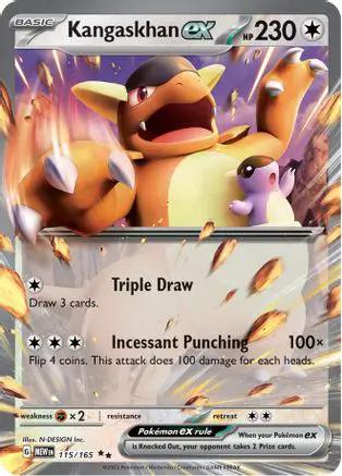 Kangaskhan ex 115/165 - SV Scarlet & Violet 151 Holofoil