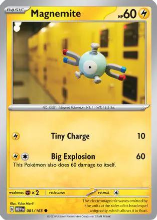 Magnemite 081/165 - SV Scarlet & Violet 151