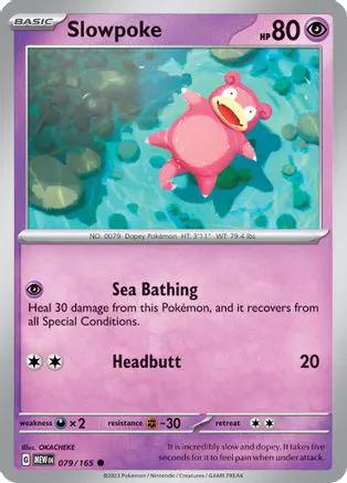 Slowpoke 079/165 - SV Scarlet & Violet 151
