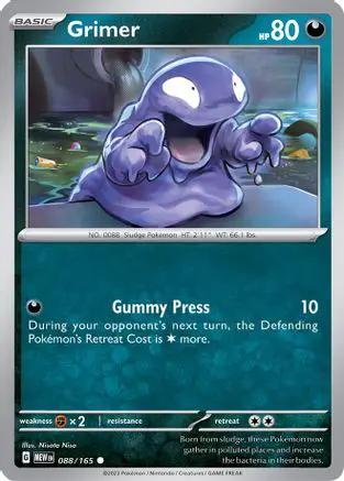 Grimer 088/165 - SV Scarlet & Violet 151