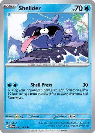 Shellder 090/165 - SV Scarlet & Violet 151