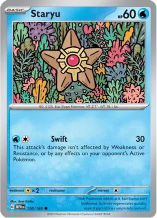 Staryu 120/165 - SV Scarlet & Violet 151 Reverse Holofoil