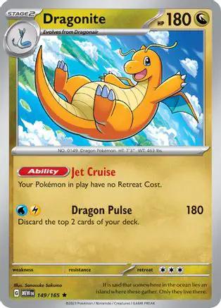 Dragonite 149/165 - SV Scarlet & Violet 151 Reverse Holofoil